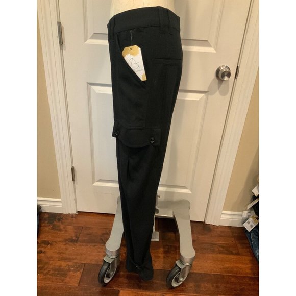 Joie Black "Alexica” Pants With Side Pockets, Size 8, NWT! $248 - Picture 3 of 7